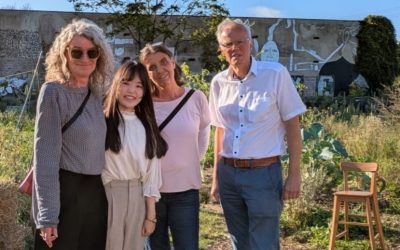 Besuch aus Japan bei der Essbaren Stadt Köln